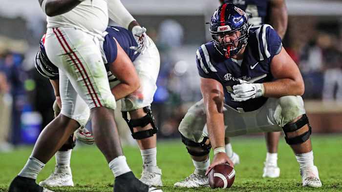Ole Miss center Ben Brown